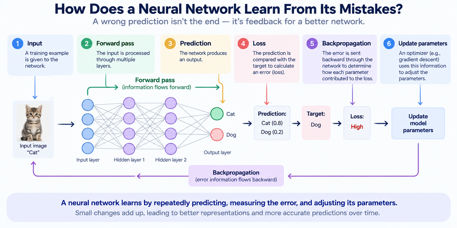 how neural networks learn